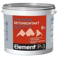 Бетонконтакт ЭЛЕМЕНТ Р-3 агдезионный 5л.